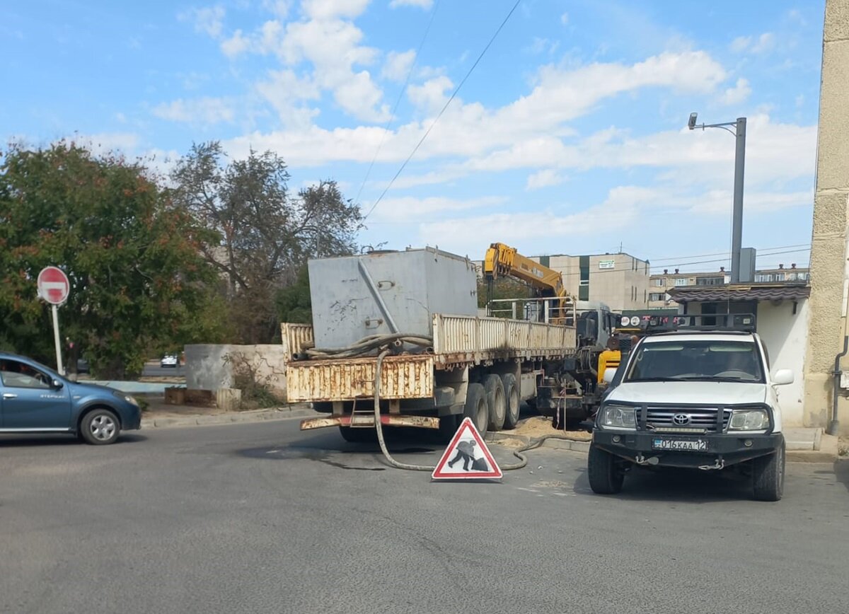 фото прислано жителями Актау