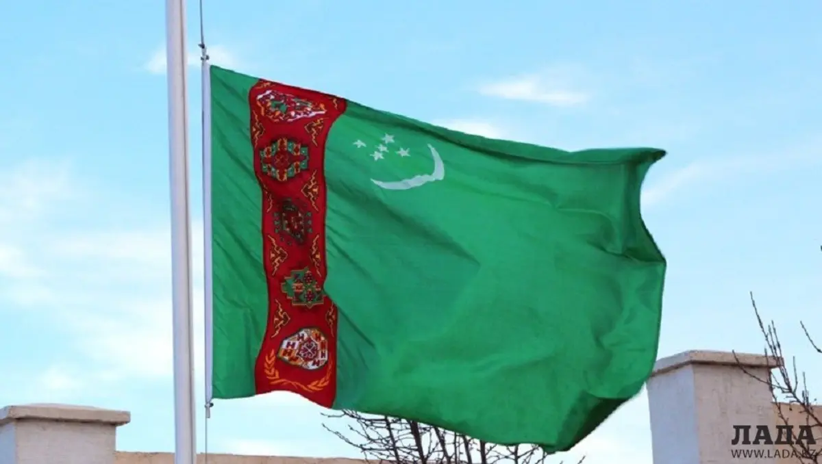 Флаг Туркменистана