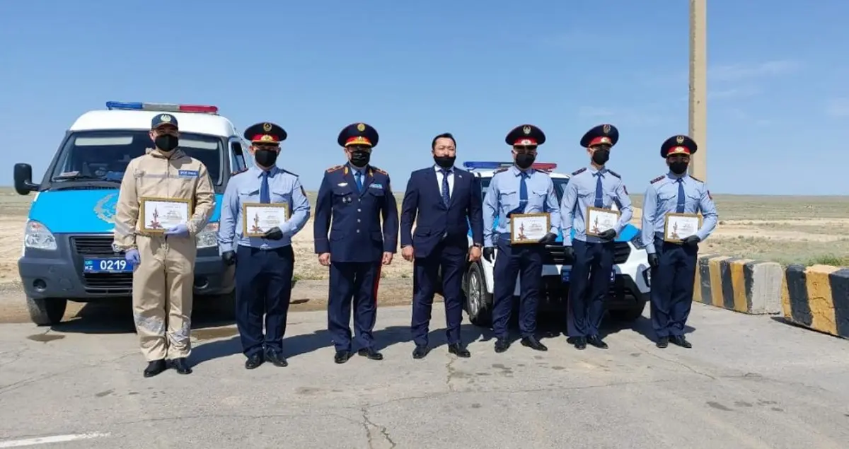 Фото предоставлено пресс-службой департамента полиции Мангистауской области