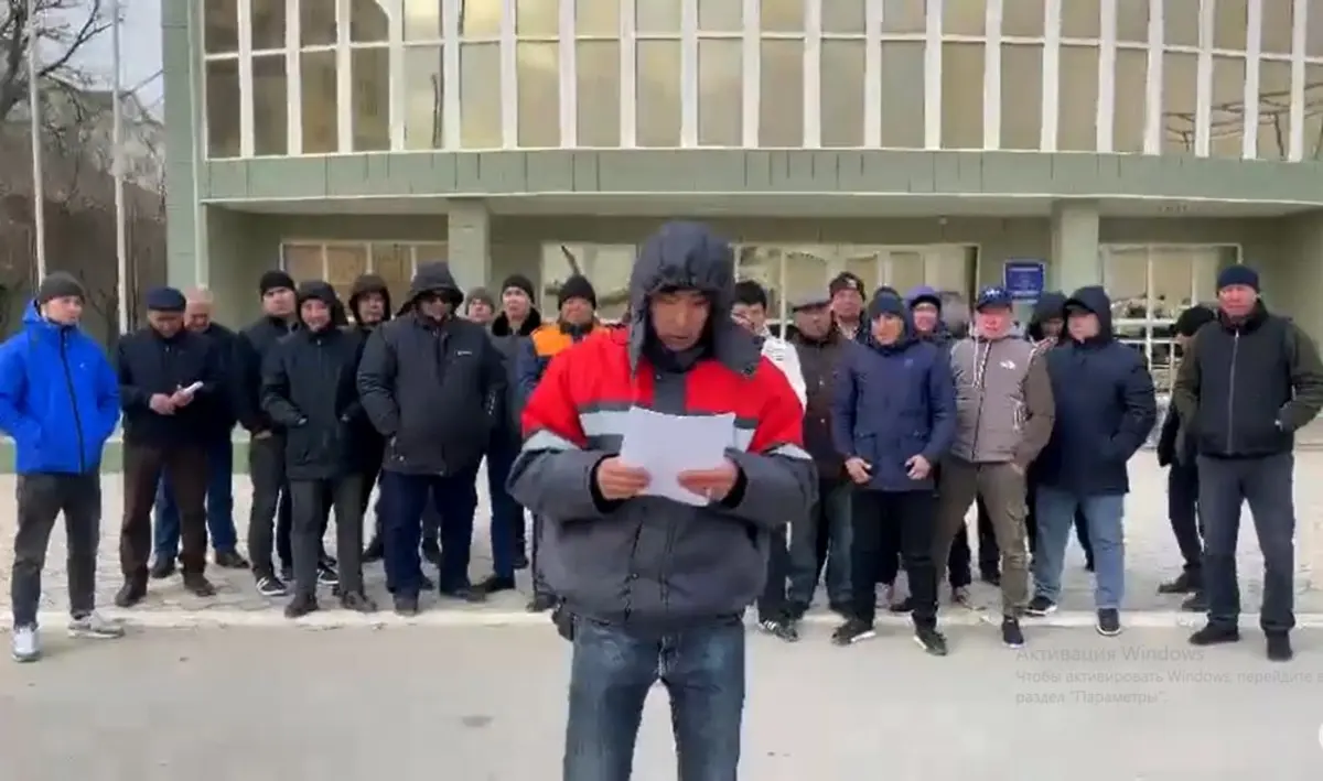 Кадр видео, записанного 15 марта