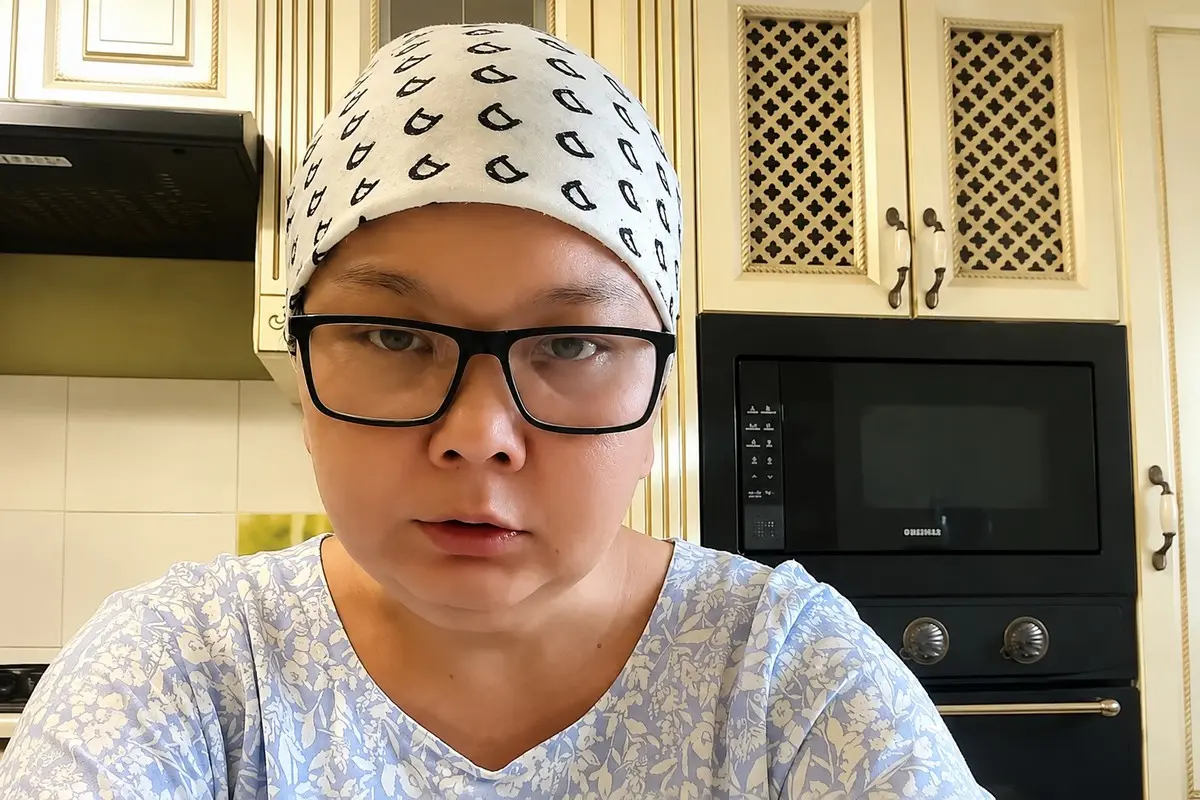 Жулдыз Азанова. Кадр видео