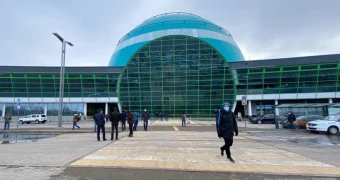 В аэропорту Астаны подняли тревогу из-за пассажира