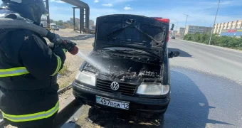 Четыре автомобиля и донерная сгорели за неделю в Мангистау