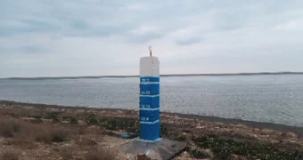 «Душа радуется»: блогер из Актау показал приток воды в Каспий