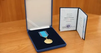 Командир отделения воинской части №3502 Актау получил государственную награду