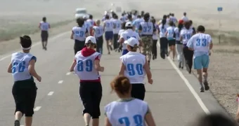 Дорогу перекроют из-за марафона в Актау