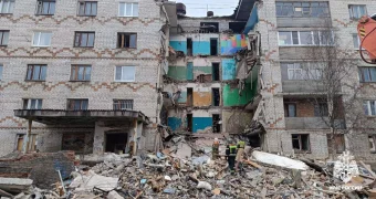 В России обрушилась пятиэтажка