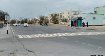 В Актау временно закрыта одна из полос автомобильной дороги