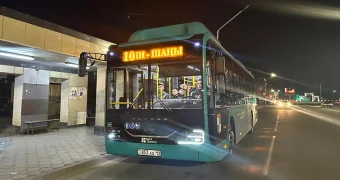 Ночные автобусы в Актау можно отслеживать через мобильное приложение