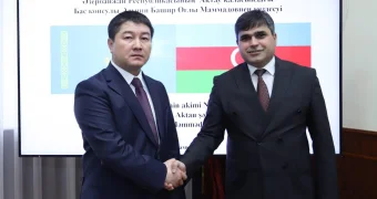 Нурдаулет Килыбай принял Генерального консула Азербайджана