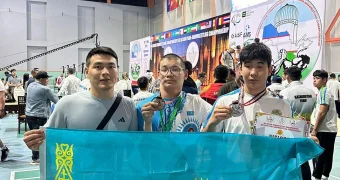 Спортсмены из Мангистау завоевали две медали на чемпионате Азии по армрестлингу