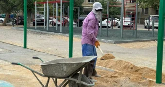 В Актау реализуется 10 народных проектов благоустройства территорий