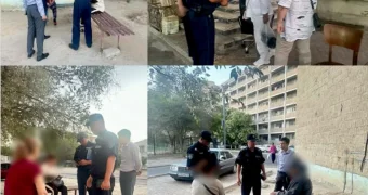 Полиция взяла на контроль дом, у которого собирались алкоголики и проститутки Актау