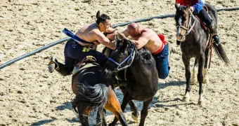 Блогер из Кыргызстана возмутилась организацией фан-зон на Играх кочевников