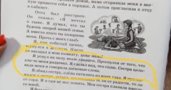 «Проснулся от того, что меня кто-то раздевал»: казахстанка шокирована рассказом в учебнике