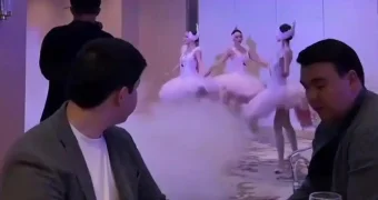 Осужденный сын депутата Даулета Турлыханова замечен на тое