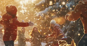 Зимние каникулы для школьников в 2025 году: календарь