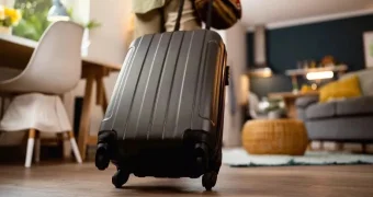 Туристам посоветовали никогда не брать в поездку черные чемоданы на колесиках