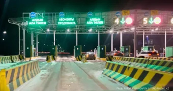 Новая трасса стала платной в Казахстане