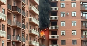 Названа предварительная причина пожара в «Green Plaza» в Актау