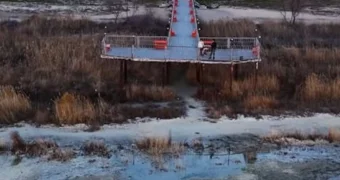 Каспий продолжает уходить: масштабы обмеления сняли с дрона в Актау