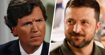 Зеленский призвал Карлсона прекратить «лизать задницу» Путину