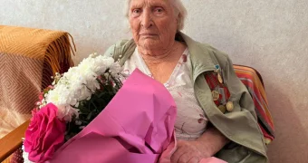 Ветеран тыла из Актау отметила 100-летний юбилей