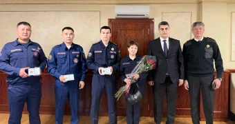 Авиакатастрофа в Актау: мангистауские спасатели награждены главой МЧС Азербайджана