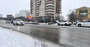 Как в Актау подготовились к выпадению снега