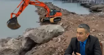 Замакима Актау Бауыржан Есенов высказался о наказании за самовольное строительство пирса в Актау