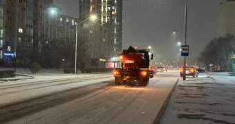 Трассы в Мангистау снова закрыты из-за непогоды