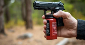 Женщина выстрелила аэрозольным пистолетом в лицо мужчине из-за дорожного конфликта в Темиртау