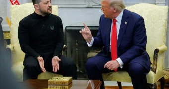 Трамп накричал на Зеленского