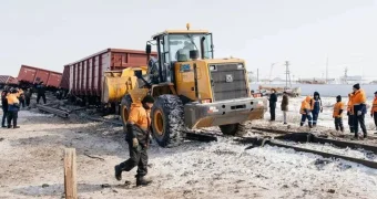 Поезда в Мангистау задержатся из-за аварии на железнодорожных путях