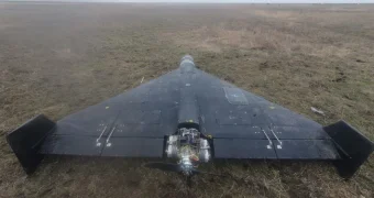 На территории Западного Казахстана упал очередной беспилотник