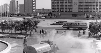 Искусственный интеллект «оживил» старые фото Актау (Шевченко)