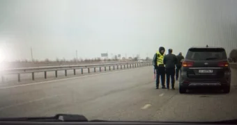 Белорусы пожаловались на вымогательство на трассе в Казахстане: с них потребовали 200 тысяч тенге