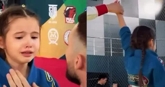 Видео с юной чемпионкой и её отцом растрогало пользователей Казнета