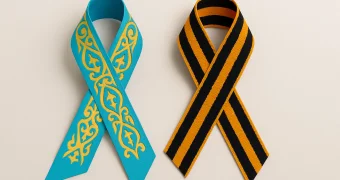 Почему в Казахстане отказываются от использования георгиевской ленты