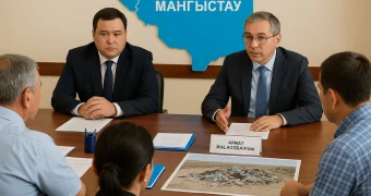 Поднят вопрос ликвидации накопившихся отходов в сёлах Мангистау.