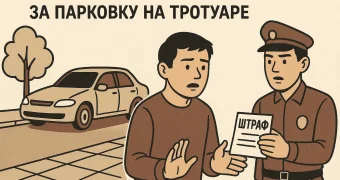 В Актау оштрафовали «мастеров» парковки