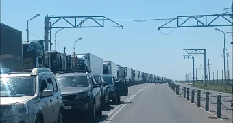 Заторы на казахстанско-российской границе: МВД выступило с обращением