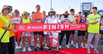 Кроссовки вместо пиджаков: Temirtau Run прошёл в честь Дня металлурга