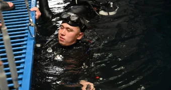 Курсанты военного института проходят морскую практику на Каспии