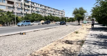 В Актау благоустроят периметры нескольких микрорайонов