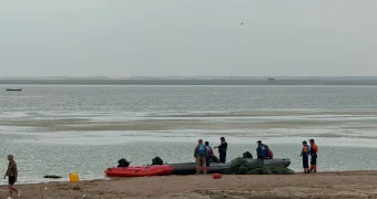 Водолазы из Актау участвуют в поиске пропавшего вертолета в Алматинской области