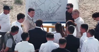 В Актау продолжается модернизация тепловых сетей