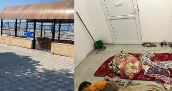 Спящие дети на полу общественного туалета в Актау: что известно сейчас о них