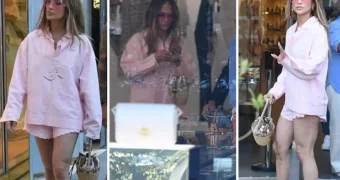 Охранник не впустил Дженнифер Лопес в бутик в Стамбуле