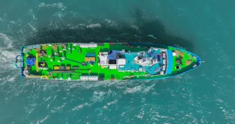 Каспий становится цифровым мостом: между Актау и Сумгаитом начали прокладывать кабель